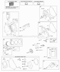 Camshaft Crankcase Cover Crankshaft Cylinder Lubrication Piston Group Diagram and Parts List for 121252-0152-B8  Briggs and Stratton Engine